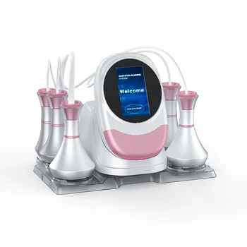 Portable 80K 5IN1 Radio Frequency Skin Firming Salon Device Cellulite Reduction Body Slimming Machine