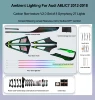 ลายคาร์บอนไฟเบอร์ V2.0 ชุด 8 ชิ้น ซิมโฟนี 27 ไฟ