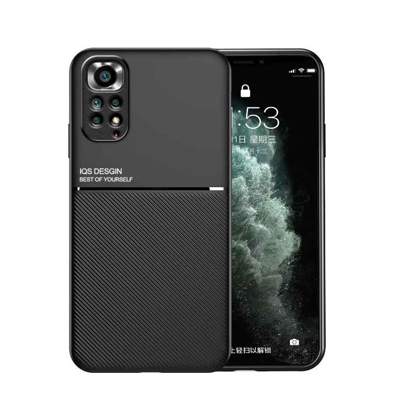 For Redmi Note 11 Pro 5G 11T Pro 11 4G Luxury Magnetic Phone Cases for iPhone 13 14 Pro Max Case for Samsung S22Ultra