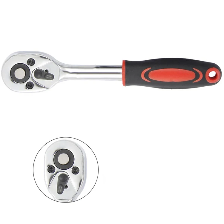 Srunv 46pcs Manual Machine Auto Repair Combination Tool Sets Hand Impact Spanner 1/4" Small Socket Wrench&screwdriver Bits Kits