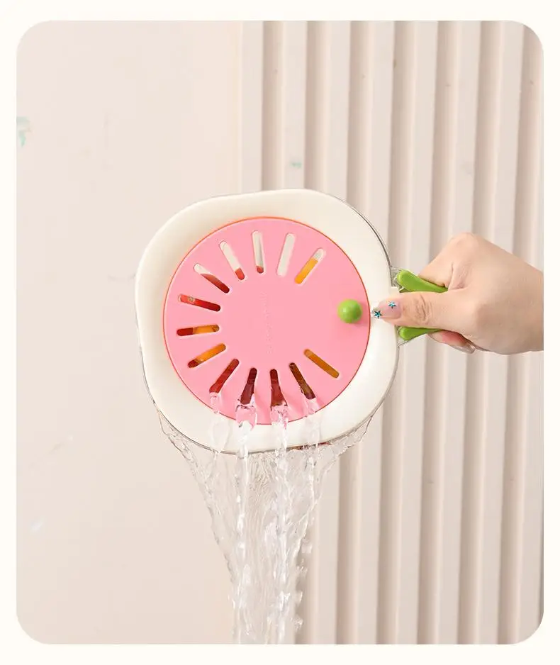 2025 Multifunctional Plastic Kitchen Colanders & Strainers Fruit & Vegetable Washing Bowl Strainer Drain Basket