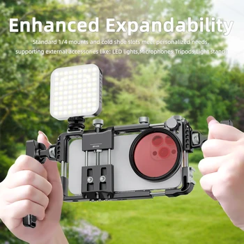 Phone Video Rig Phone Stabilizer Kit for Video Recording Cell Phone Filming Accessories product image