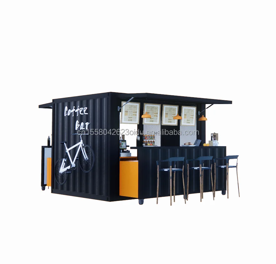 10ft Container Coffee Bar - Fast Food Mini Pop-up Shop