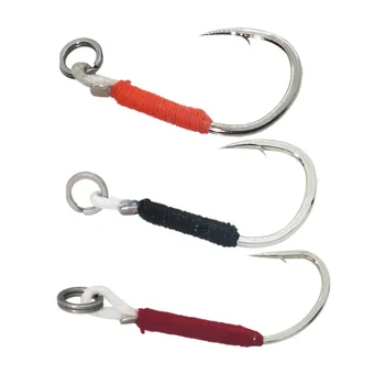 10Pcs Reinforced Micro Single Hooks, Stream Mandarin Fish Hand-Tied Fishing Single Hooks – Hooks – view 2