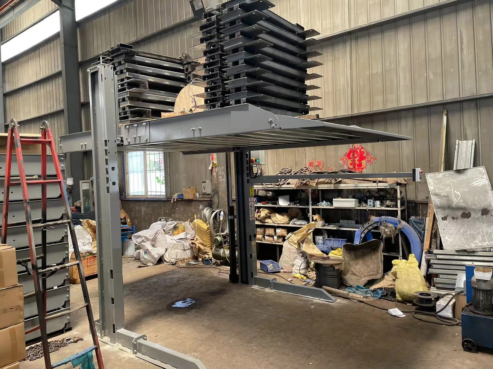 Грузоподъемность 2 3 тонн один цилиндр и цепная подъемная система самая дешевая популярная парковочного