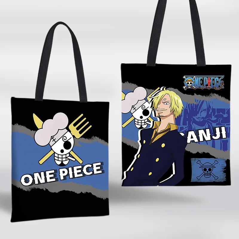 Sac De Gym En Coton Blanc One Piece Monkey D Luffy Recompense 300 Millions De Berry 12 Litres