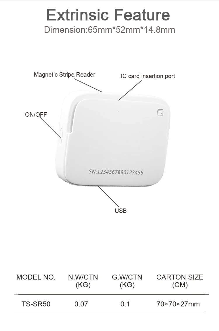 Cheapest Mini square Portable Magnetic Debit Credit Bank Card Swipe Emv Card Reader Pos Processing Mpos Terminal Machine
