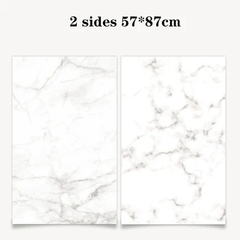 57X87cm Double Sided Photography Backdrop Waterproof Premium Marble Texture Background for Photo Food Jewelry Mini Items detail image