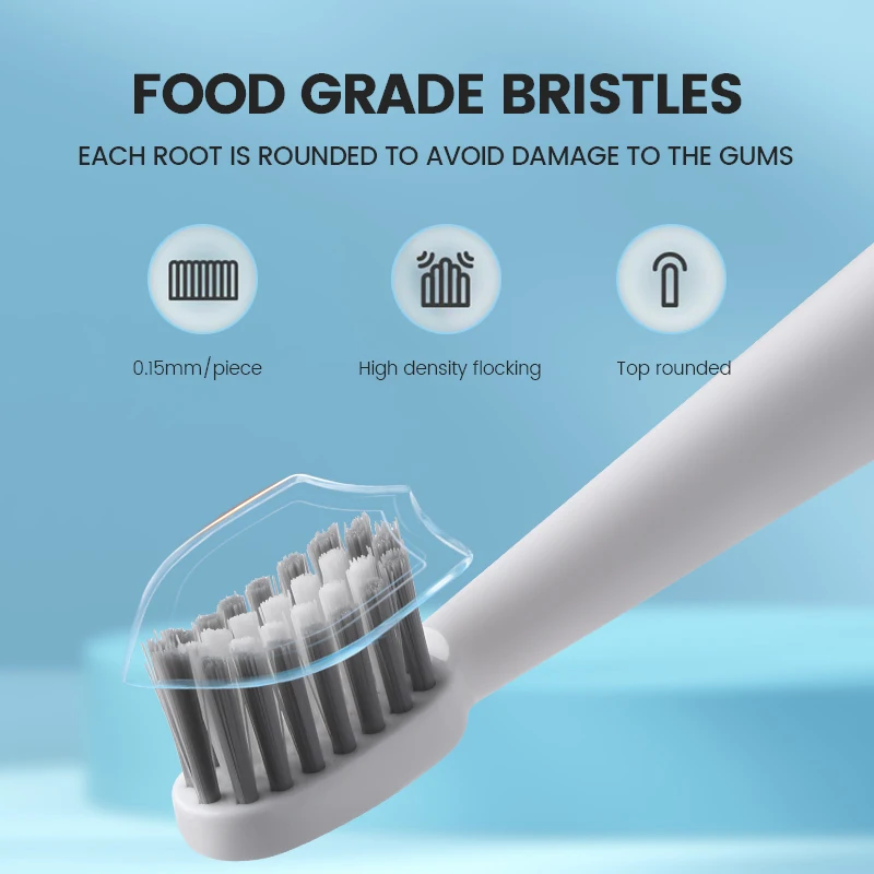 Powerful ultra Sonic Super Wireless Cheapest High Quality Battery Powered Adult Sonic Electric Toothbrush