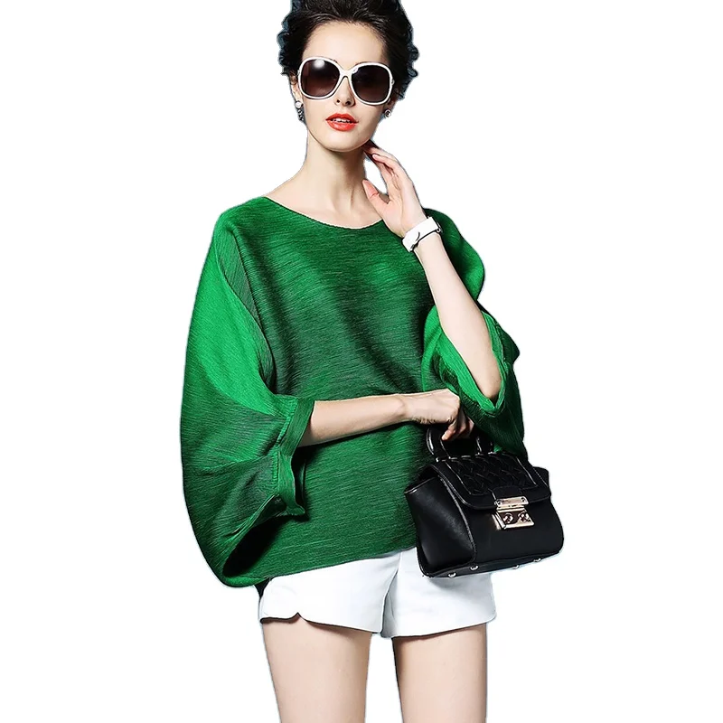 Venta Caliente Casual De Moda Urbana Elegante Mujeres Plisada Ropa Plus  Tamaño Superior - Buy Ropa De Moda Verde Militar Para Niñas Product on  Alibaba.com