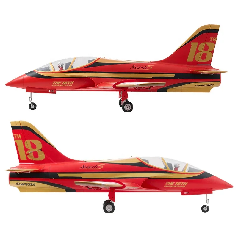 FMS EDF RC Sport Jet 90mm Avanti PNP 18 ° Aniversário RC Fighter