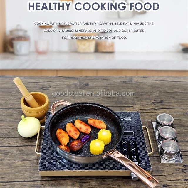 Cooking Pot Set Stainless Steel Cookware 5 Ply Induction Bottom 16/20/24CM
