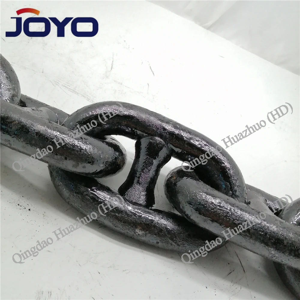 Black Painted Grade U1 U2 U3 Marine Stud Anchor Chain High Quality Marine Chain..