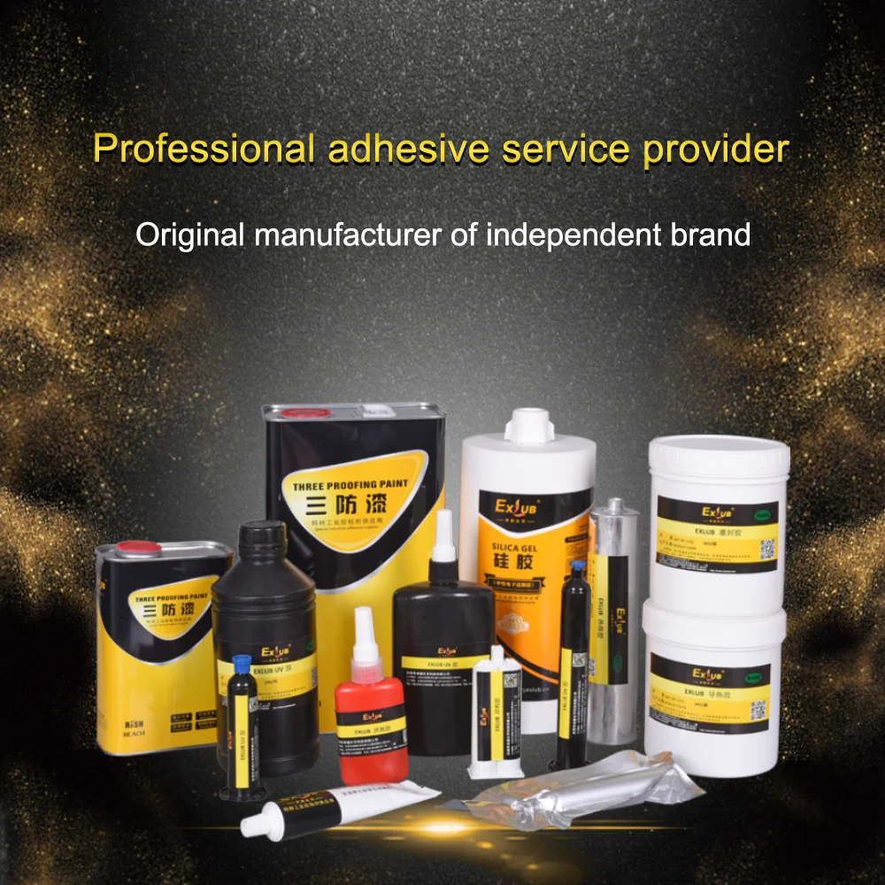High and Low Temperature Resistant Transparent Waterproof Quick Drying Insulation Adhesive, Organic Silicon Three Proof Adhesive