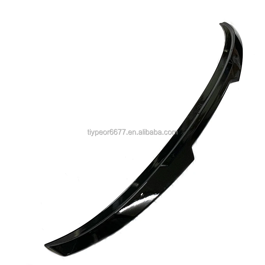 product fit for bmw f30 2013   2018  rear spoiler trunk wing tiypeor abs roof spoiler tail lip wing bar rear trunk spoiler tail wing-7