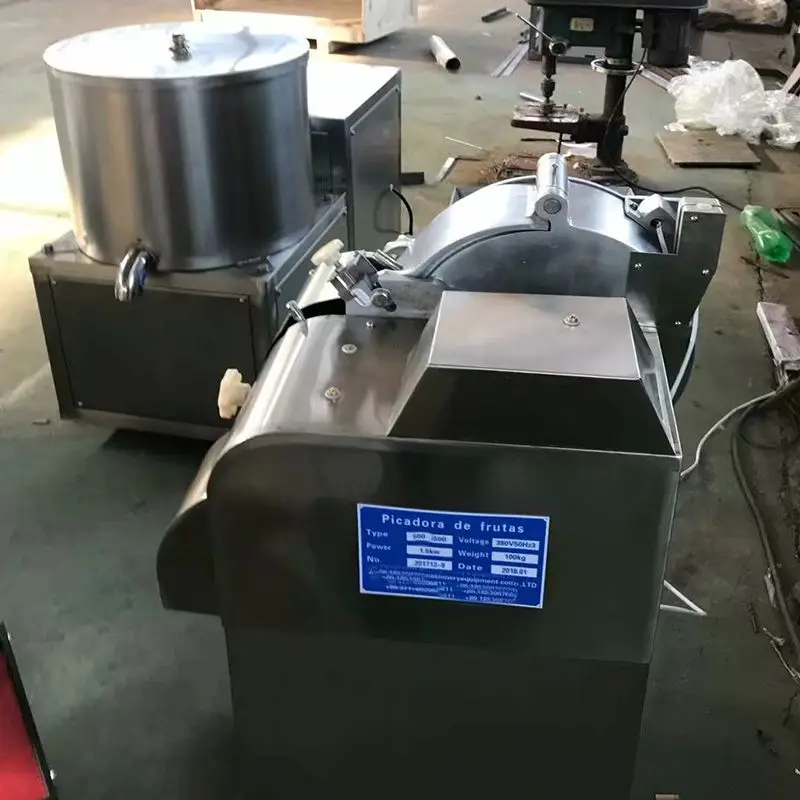 Industrial Small Sweet Potato Cube Cutter Avocado Cuber Mushroom Vegetable Dicing Machine - Image 2