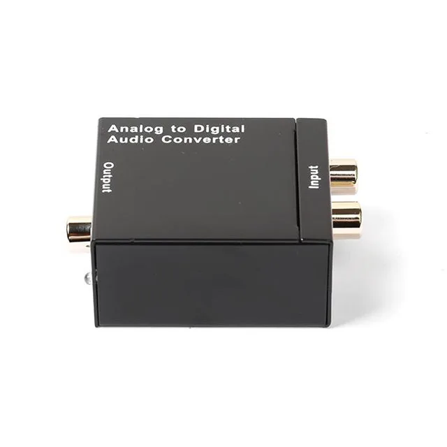 Analog to Digital Converter RCA Analog to Optical Coax Digital Audio Converter