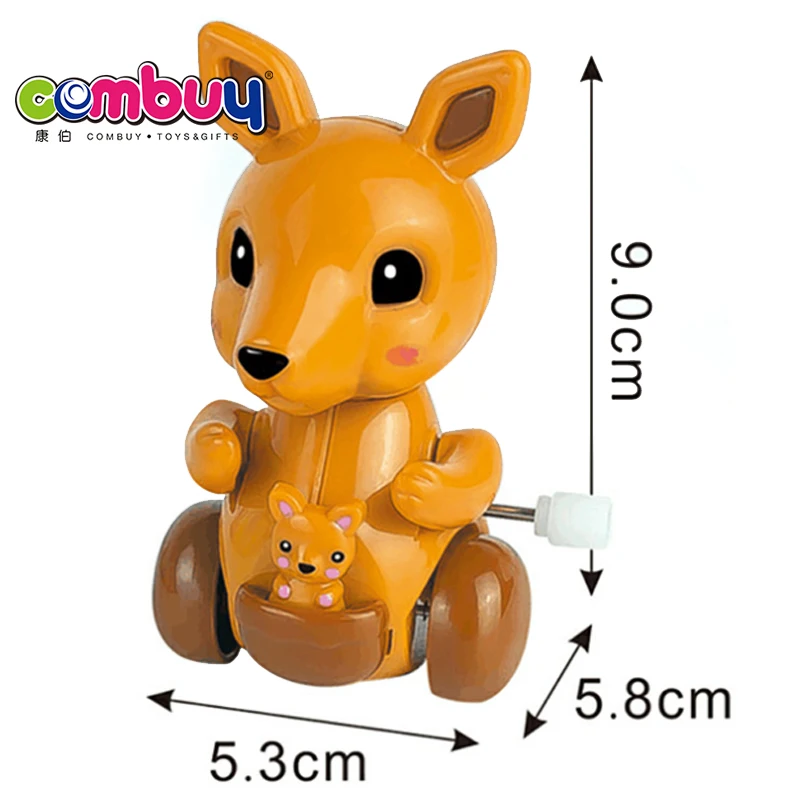 
 Новый стиль, мультяшное животное на цепочке, прыгает, пластиковые игрушки-кенгуру  