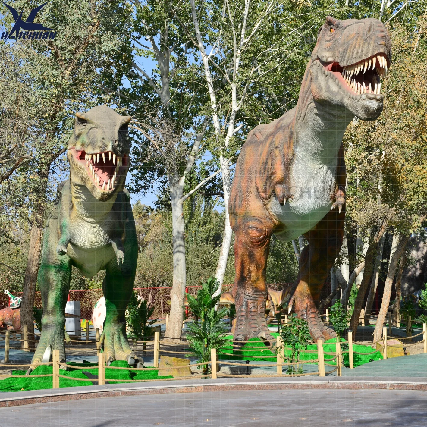 Animatronics Parque De Dinosaurios Electrico Montable Animatronicos for Sale