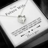 Necklace (Silver) + Card Gift Box