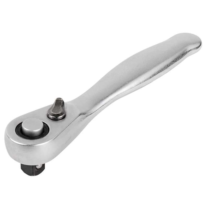 1pc 1/4 Inch Drive Mini Small Ratcheting Wrench Handle For 1/4" Sockets