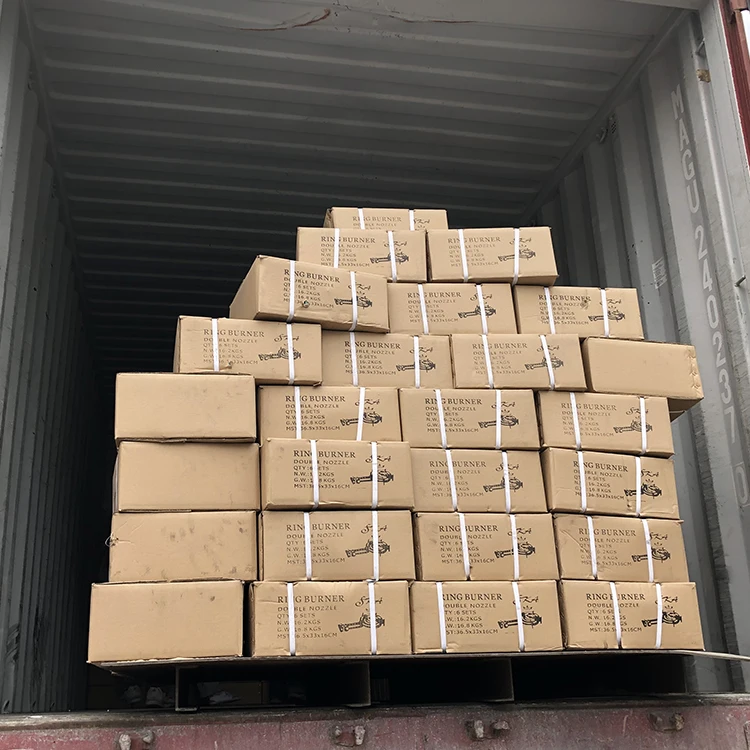 Газовая плита для домашнего использования, 2 кольца, чугунная горелка для приготовления пиццы