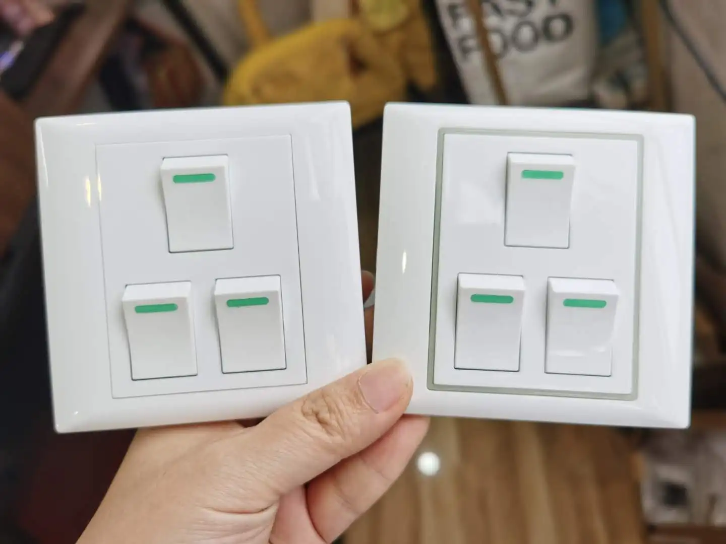 PL Multi Function Switch OEM 1 Gang 1 Way Light Switch for Sri Lanka Vietnam Home Use Electrical  Switch Socket