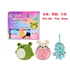 Frog jellyfish mouse wool set
