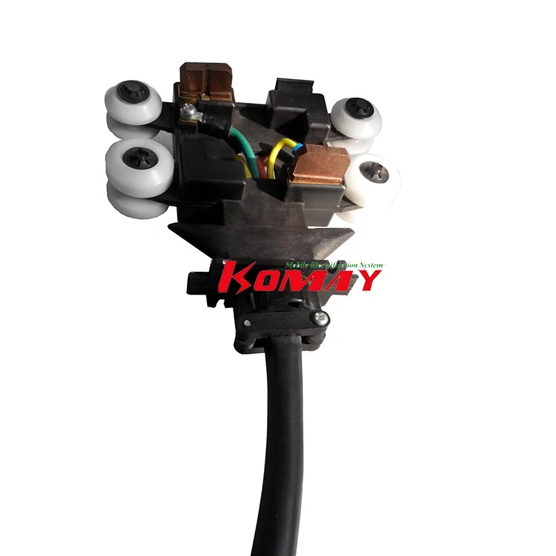 KOMAY 25A 40A 60A 80A Low-Power Insulated conductor busbar Current collector