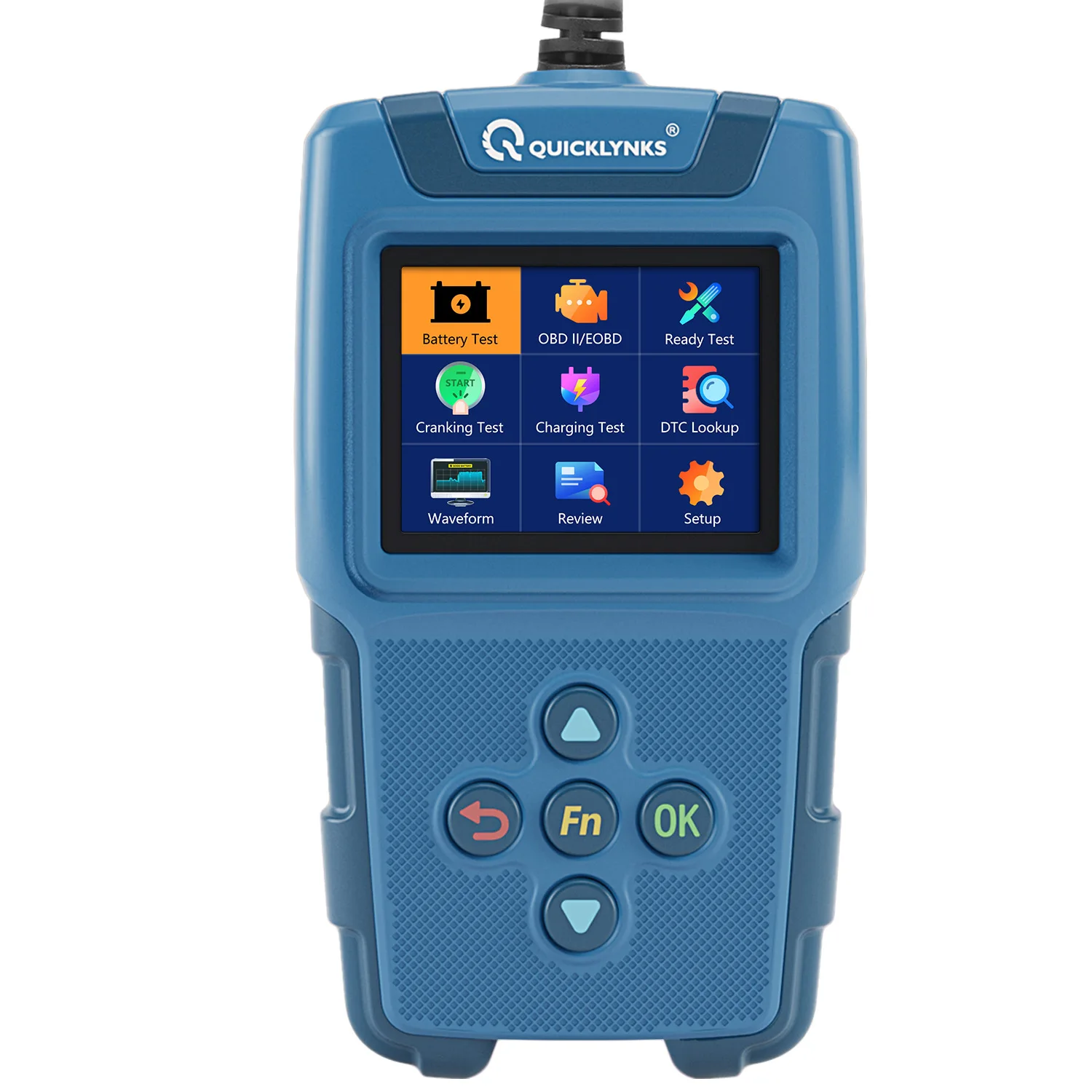 OBD2 Scanner Automotive Engine Analysis and Battery Analysis the BA670 Is Suitable for All OBD2 Models