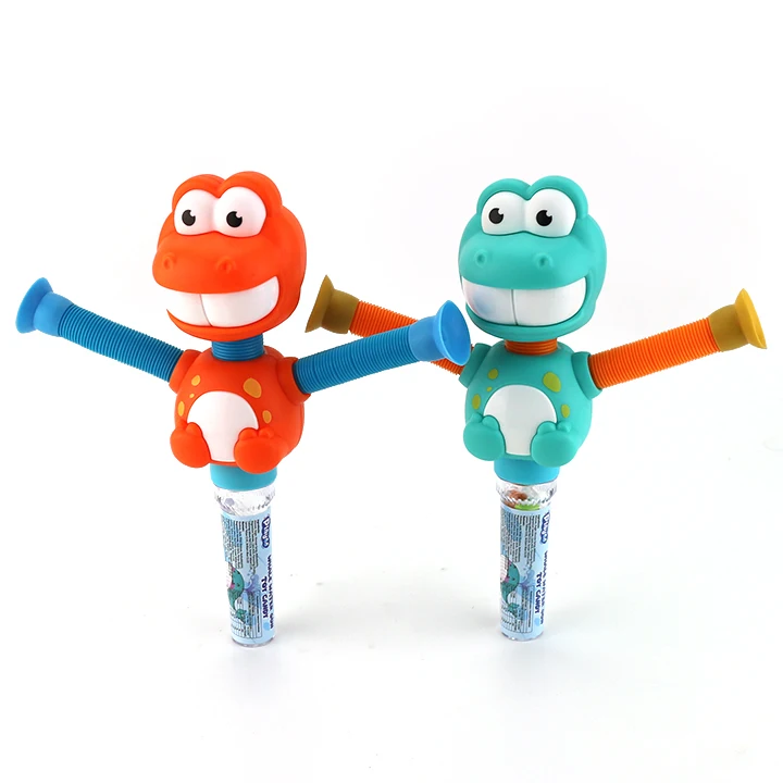 Telescopic toy candy