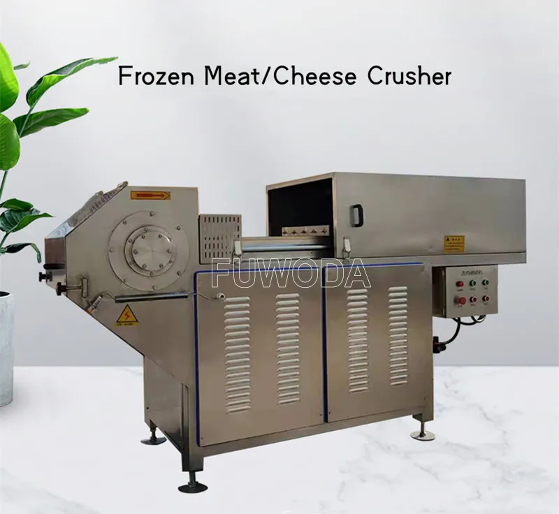 Frozen Meat Block Shredder/frozen Butter Crusher/frozen Meat Shredding ...