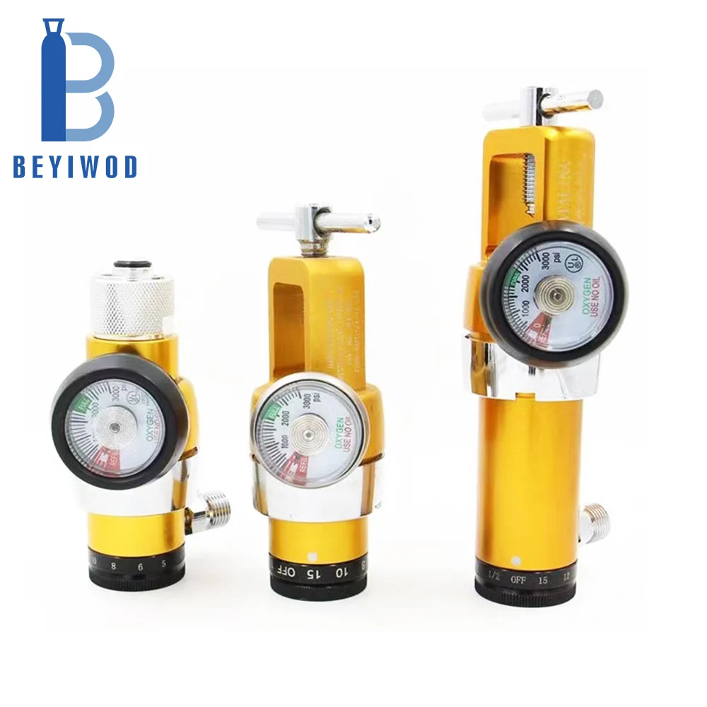 Beyiwod Cga870 Cga540 Medical Gas Oxygen Pressure Regulator For