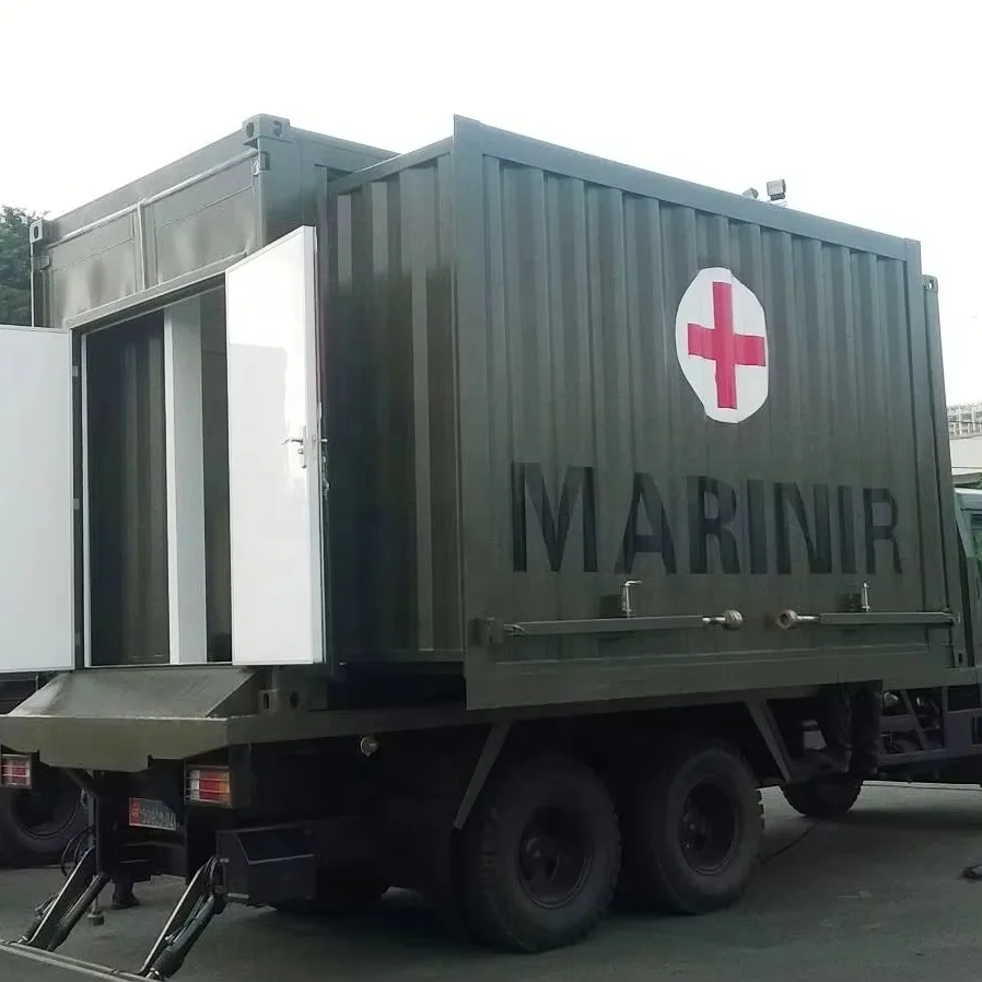 Extension Extend Fold up Movable Container House Home Quick Install Prefabricated Pop-up Box Cabin Building Hospital Clinic
