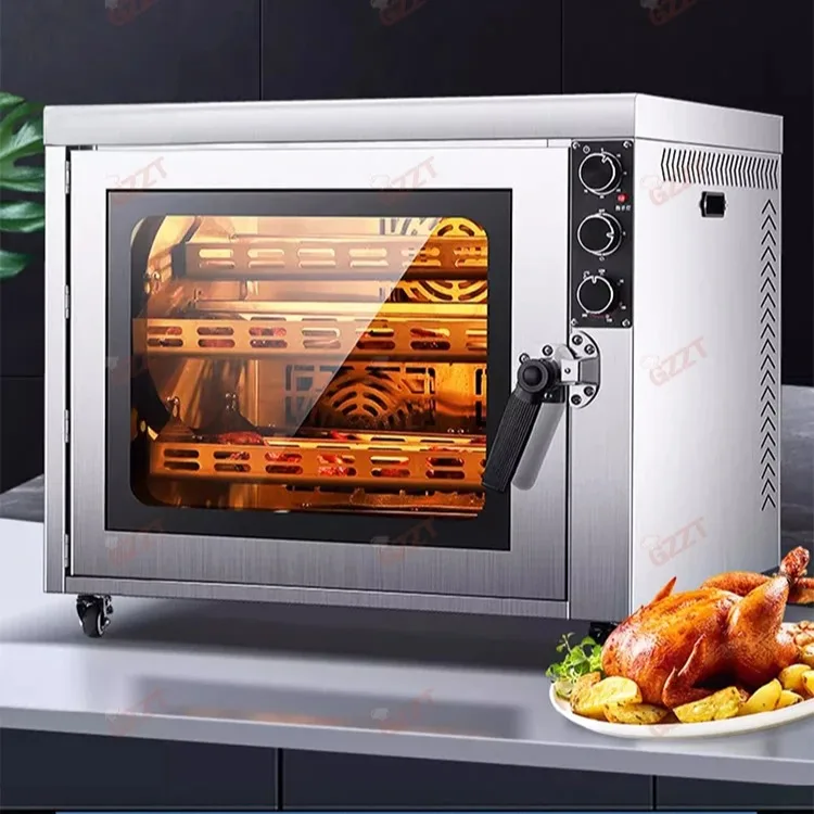 110l Convection Oven Roasted Chicken And Lamb Chops Roasted Sweet ...