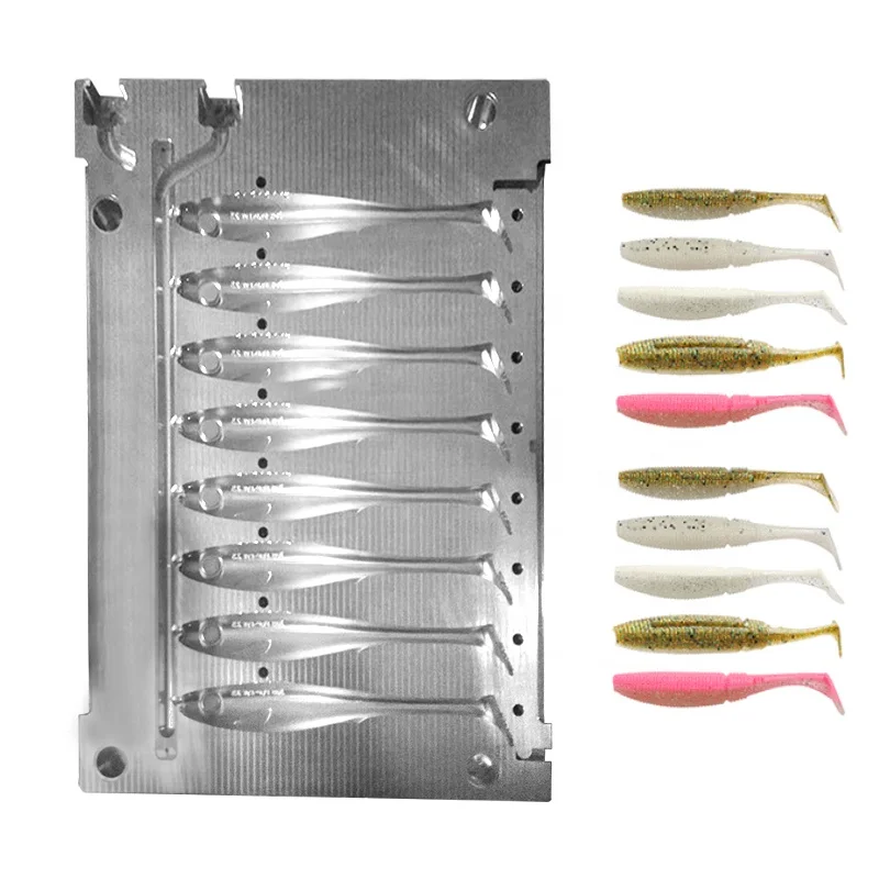  Soft Plastic Molds Lure Making Injection Molds