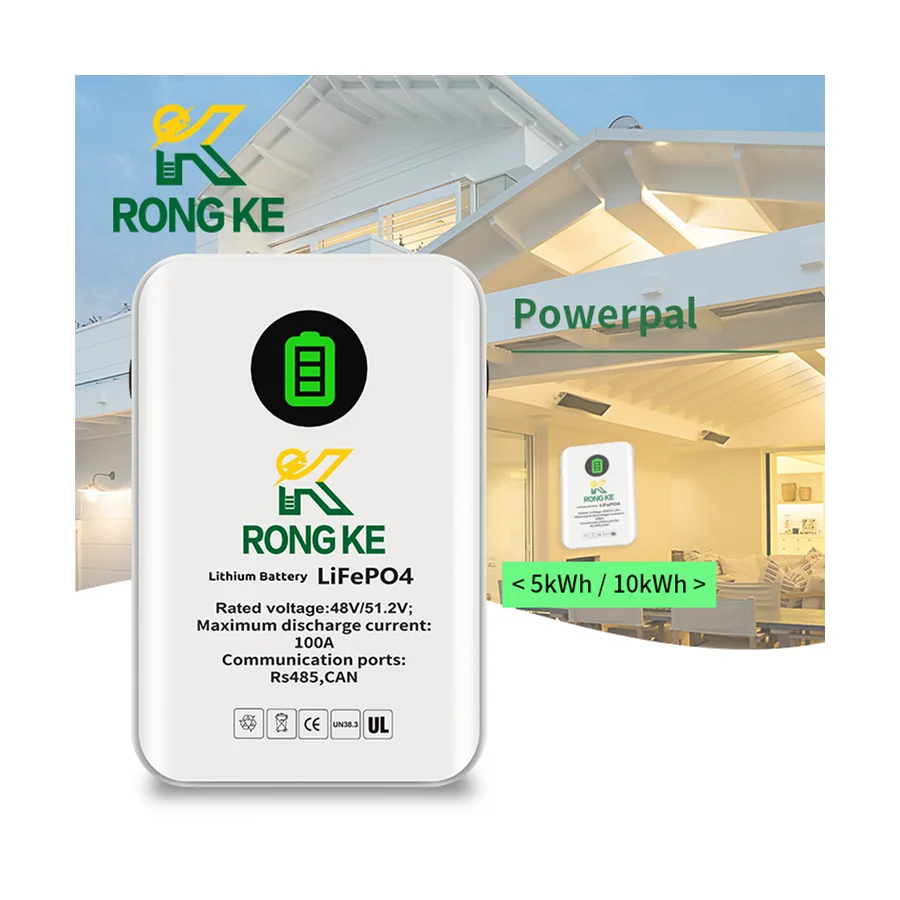 ROSH Lifepo4 48v Battery Power Wall Battery ODM Custom Color