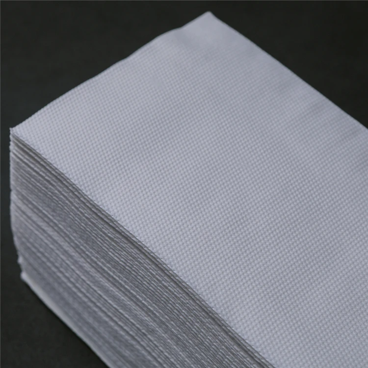 Hot Sale White Wedding Airlaid Paper Napkins Printed Custom Hotel 40x40 Logo Linen Cotton Buy