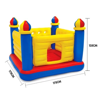 Kid Playground Bouncing Play House,PVC Tarpaulin Jumping Bounce House, Brincolines Castillos Inflatable Bouncy Castle With Slide