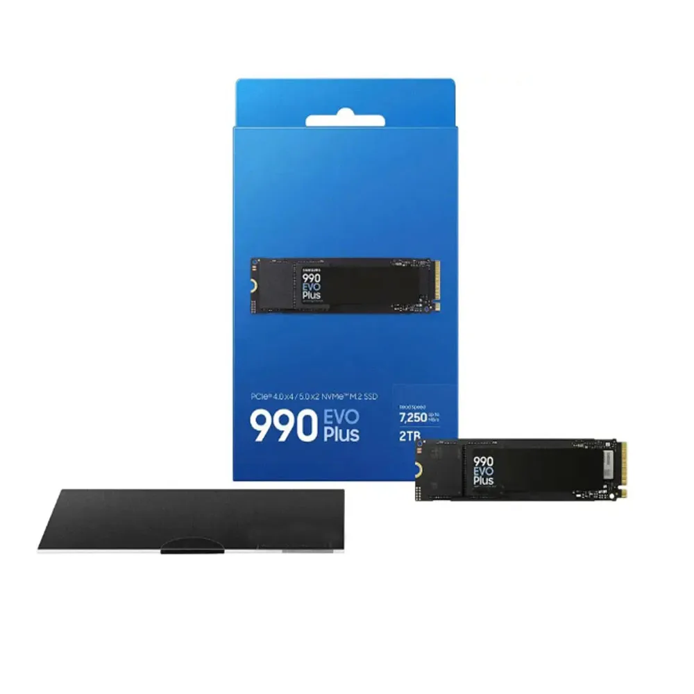 Original 990 EVO Plus SSD 1TB, PCIe Gen 4x4, Gen 5x2 M.2