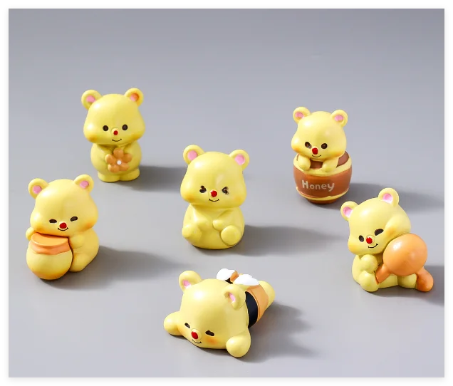 Lot De 3 Petites Figurines Enfants En Céramique - 7,5 Cm - Occasion - Déco Vintage