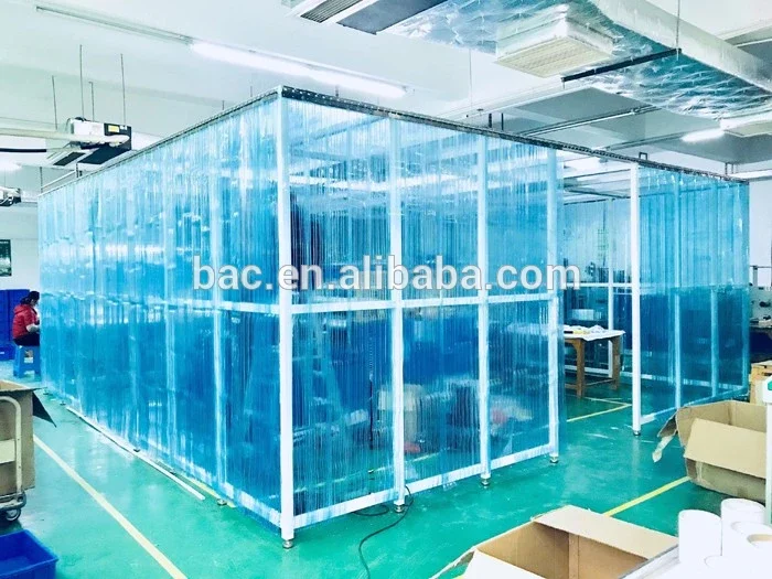 ISO Standard Modular Clean Room Clean Booth Price with Organic Glass