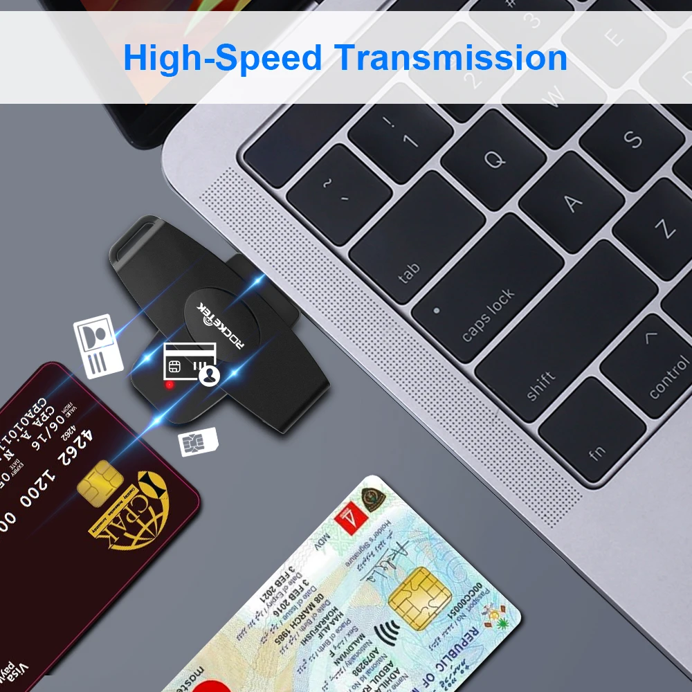 Wholesale External Installation USB Credit Smart Card Reader Writer CAC Card Reader for Computer and ATM EMV