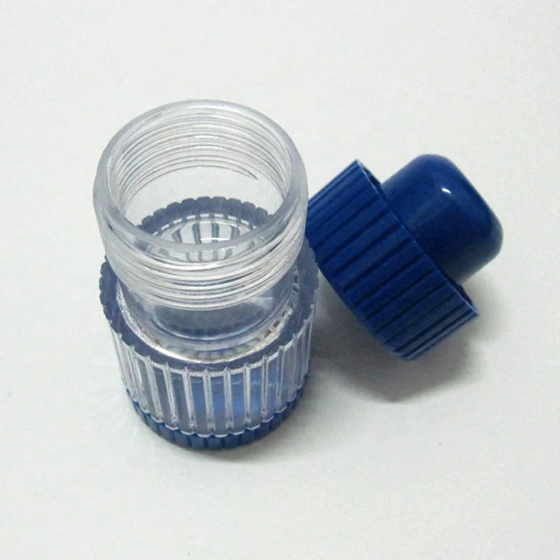 Портативный пластиковый шлифовальный станок мини-Полупрозрачный Круглый резак и разветвитель для таблеток