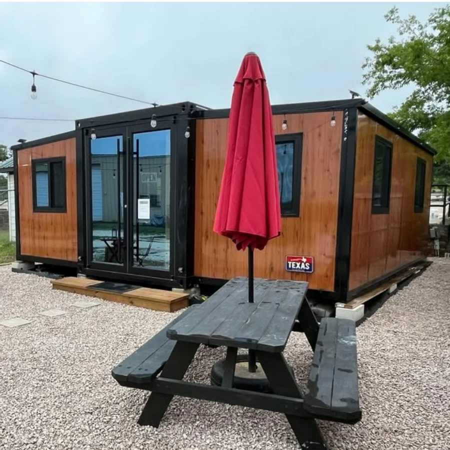 Foldable Steel Container House - Modular Kiosk Cabin for China Sourcing - Compact Shipping & Prefabricated