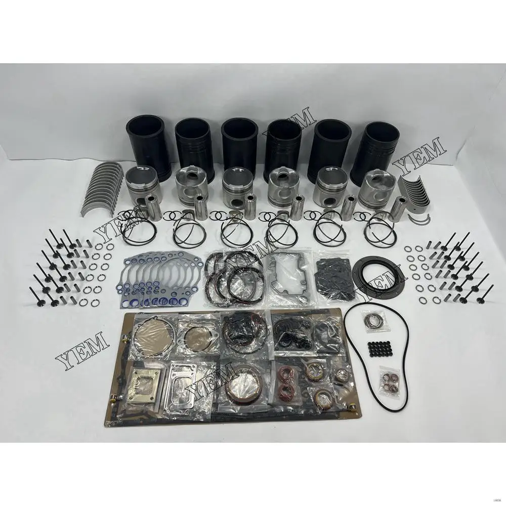 China Supplier K19 Overhaul Kit Cylinder Liner Kit With Gasket Set Bearing&Valve Train for Excavator Truck Engine