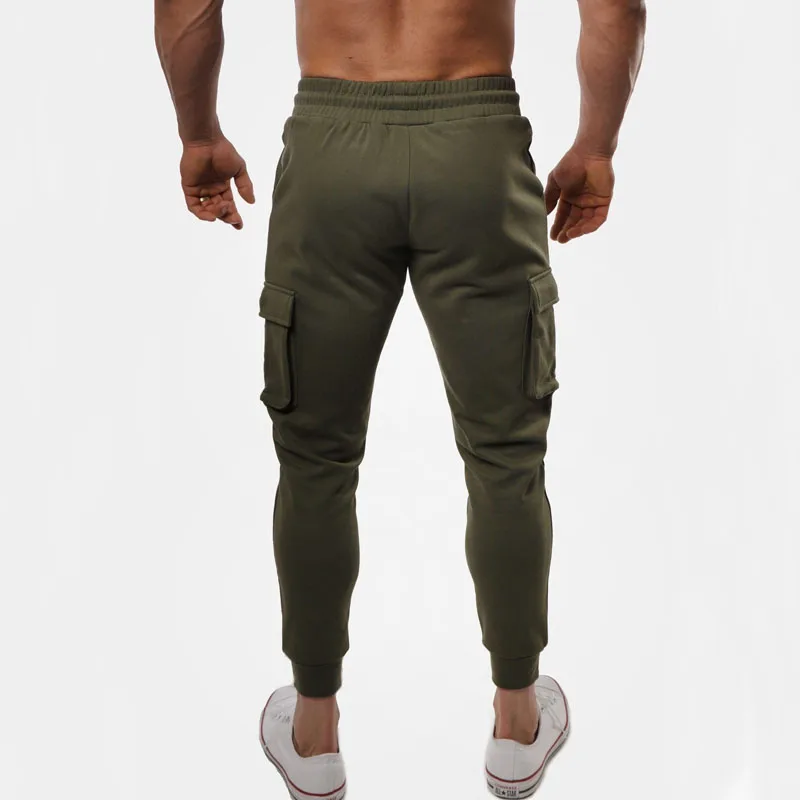 Fashion Men's Pants Color Elasticated Harem Wide Loose Casual Pants Solid  Leg Men's Pants Dark Olive (Army Green, M) at Amazon Men's Clothing store