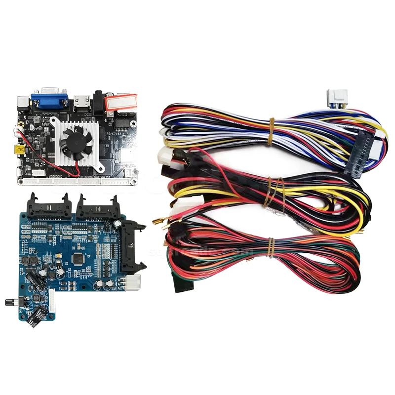 Arcade Simulation Ticket Video Game Machine Racing Car Speed Car Kid Racing Game Machine Motherboard Steering Wheel Kits