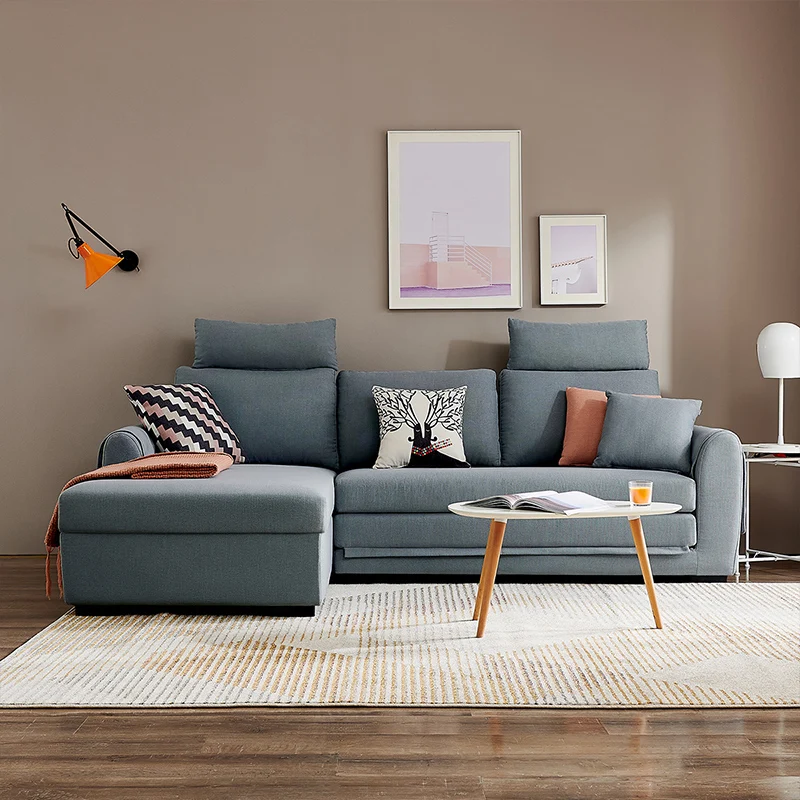 102539 Multifunktionales Modernes Kleines Ecksofa-bett Klappbar Mit Stauraum