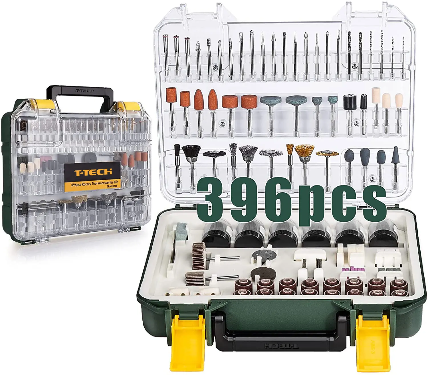 40-Pc. Rotary Tool + Accessories Kit